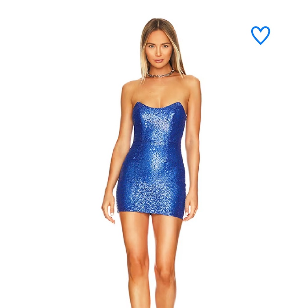 Super down Stevie sweetheart mini dress